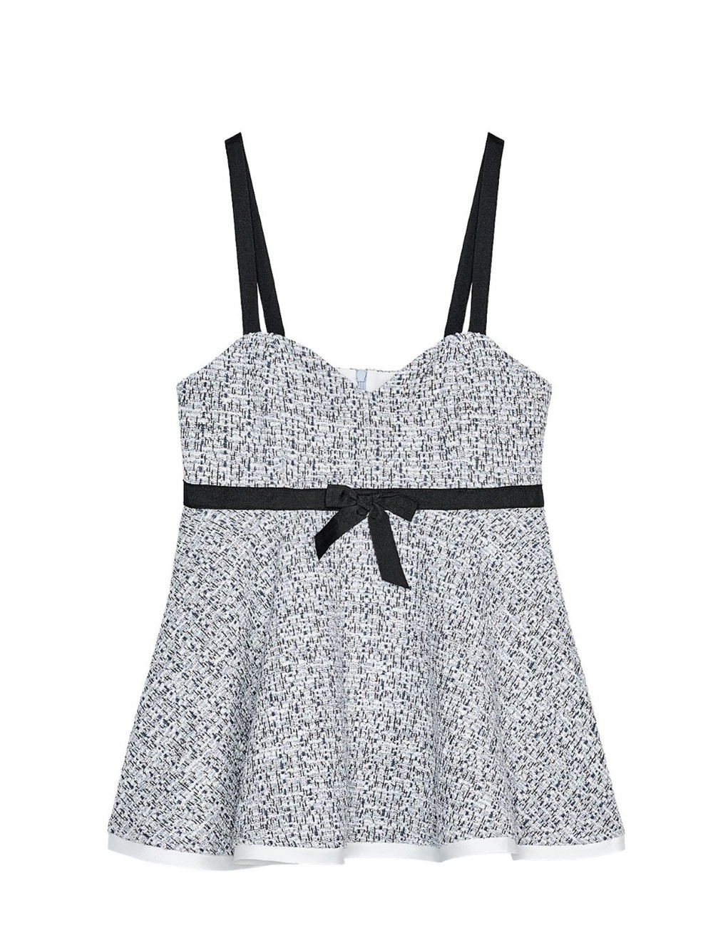 Zara SET Black & White Tweed